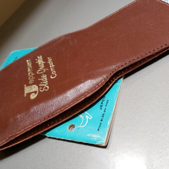 Jeppesen Vtg 3 Pc Computer CSG Slide Air Navigation & Folding & Super Plotter - Picture 8 of 10